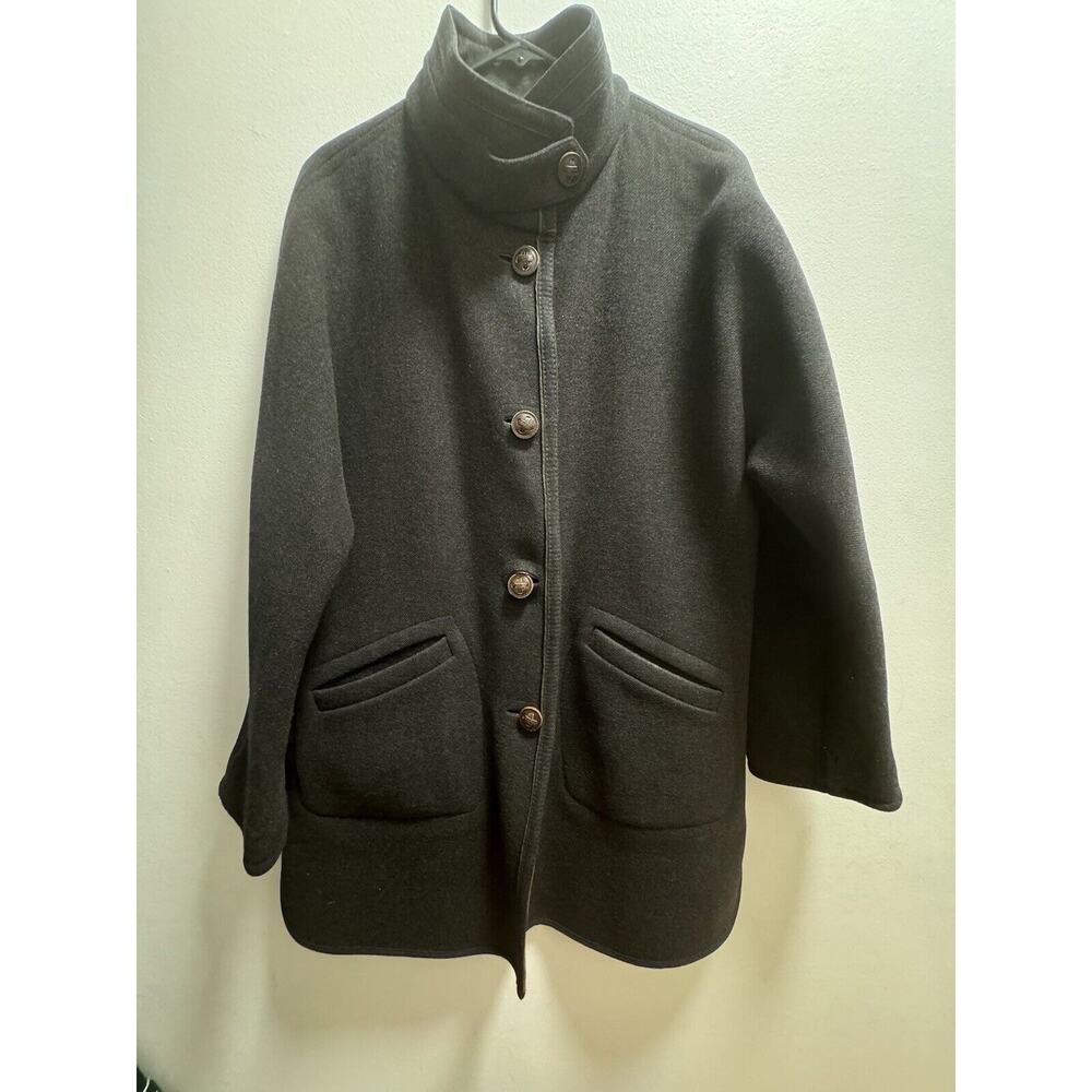 Schneiders Women's Cape Coat Wool Tyrol Loden Trachten Jacket Size US Large/XL